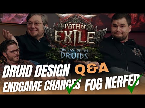 PATH of EXILE 2: The LAST of the DRUIDS - Your Q's ANSWERED - Developer Q&A - Fate of the Vaal 0.4