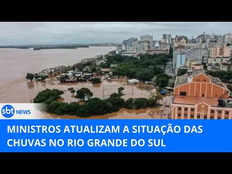 Ministros atualizam a situação das chuvas no Rio Grande do Sul #riograndedosul