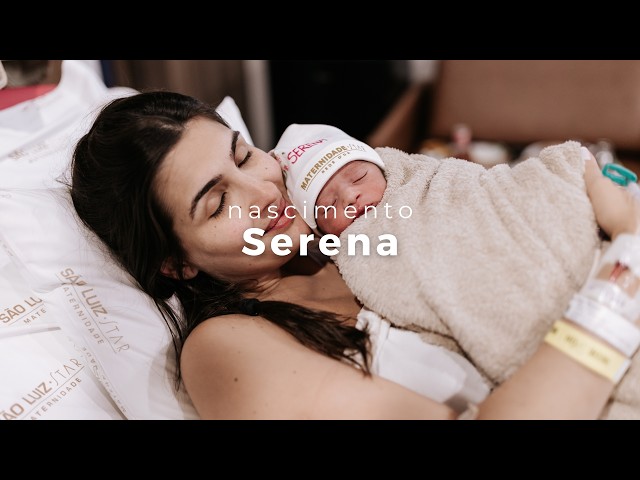 Vídeo do nascimento da Serena.'