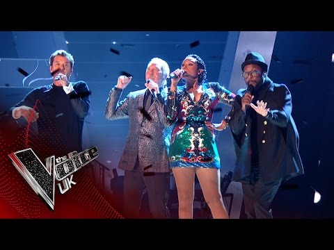 The Coaches perform 'Under Pressure' | The Voice UK 2017