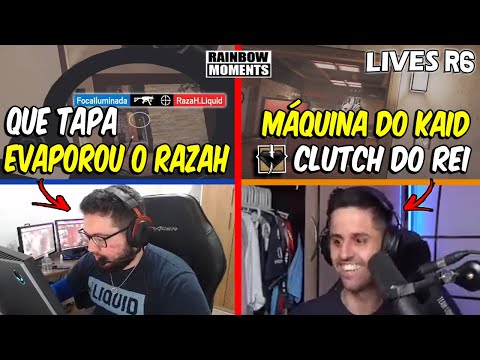 PALUH *EVAPORANDO* O RAZAH, CLUTCH MONSTRO DO RAZÃO, 5K NA FPL E MAIS - MELHORES MOMENTOS LIVES R6