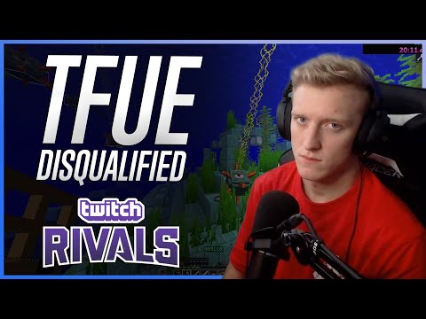 CheckpointXP - DID TFUE REALLY GET DISQUALIFIED FROM TWITCH RIVALS FOR THIS?  #Shorts