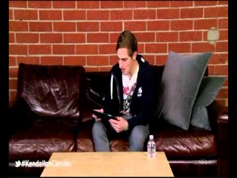 Kendall From Big Time Rush On Cambio LIVE Webchat Q&A Part 1