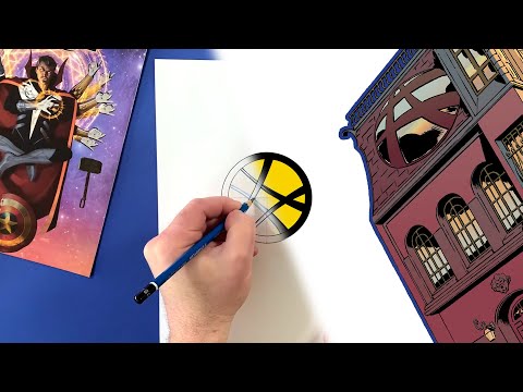 You Can Draw the Doctor Strange Icon! | Marvel Draw!