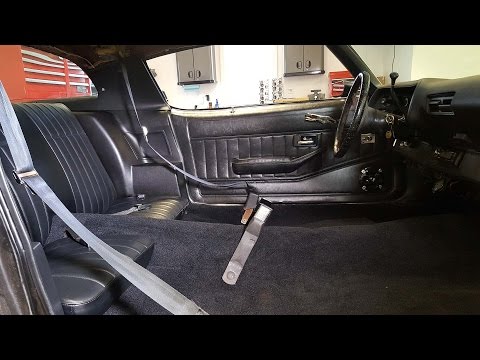 Camaro Interior Overhaul: Installing Boom Mat and New Carpet