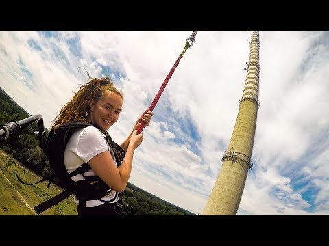DreamJump 222m Dream Tower Głogów | Skok z komina