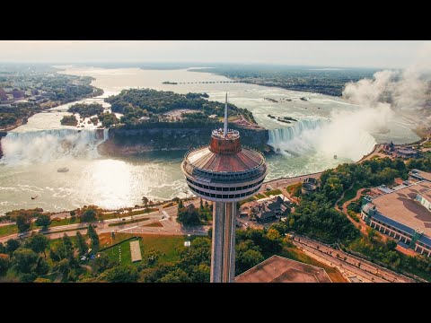 The ONLY Niagara Falls Drone video you will EVER need to see | Sunrise, Sunset, Day + Night footage