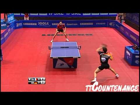 European Championships: Timo Boll-Adrien Mattenet