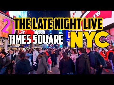 LIVE From Manhattan Times Square Late Night 🤣🤣