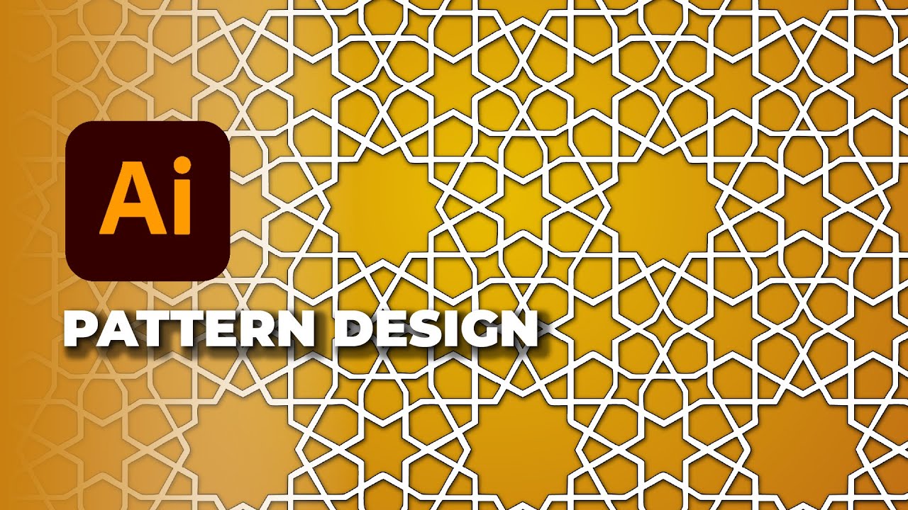 Seamless Islamic Ornament Design/ Geometric Pattern in Adobe Illustrator | Step by Step Tutorial