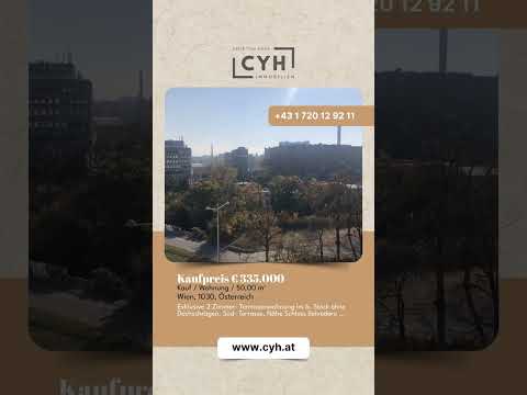 🌟 Exklusive 2 Zimmer-Terrassenwohnung in Top Lage! 🌟   Direkt gegenüber vom Schloss Belvedere