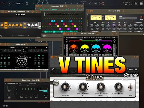 VTines - Mark 1 Electric Piano & Effect Friends - Demo for the iPad