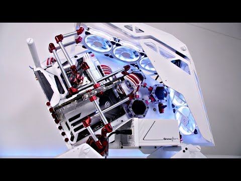 $6000 Water Cooled Gaming PC Build | Cougar Conquer Time Lapse
