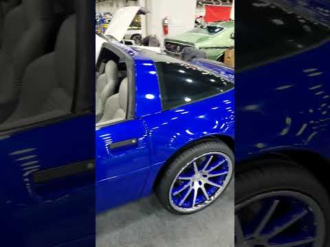 1995 Chevrolet Corvette C4 Convertible Blue Detroit Michigan Autorama 2023