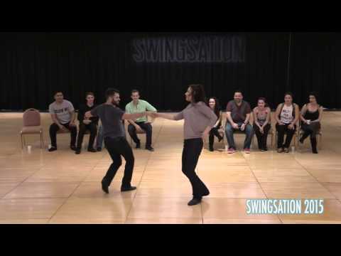 Swingsation 2015. Ben & Virginie Champions JnJ