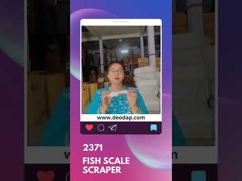 Fish scale scraper peeler fish tools kitchen(2371)