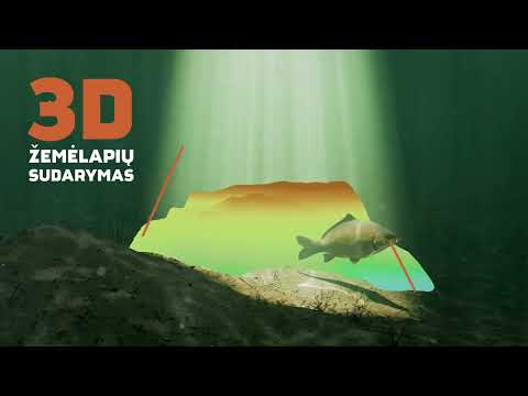 „Echolotas Deeper“ išmanusis sonaras „Chirp+ 3“ video