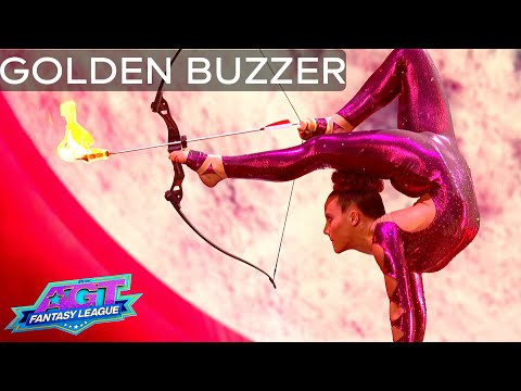 Golden Buzzer: Sofie Dossi is OUT OF THIS WORLD! | Finalist | AGT Fantasy League 2024