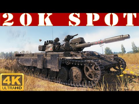 ✔️ T-100 LT WoT ◼️ 20K Spot Damage • 3D Style ◼️ WoT Replays gameplay