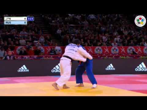 Judo Grand Slam Paris 2013: Jin-Min JANG (KOR) - Felipe KITADAI (BRA) Semi Final [-60kg]