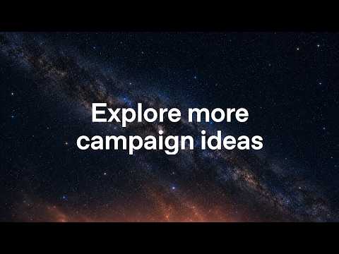 使用 ChatGPT Images 探索广告活动创意