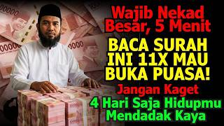 Download lagu Opening the Door to Heavenly Sustenance! Read This Short Surah 11x to Break Your Fast! 4 Days You... mp3