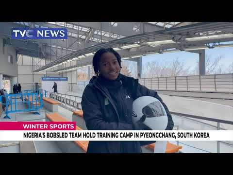 Nigeria's Bobsled Team Hold Training Camp In Pyeongchang, South Korea