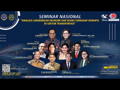 Webinar: Analisis Lingkungan Ekonomi dan Bisnis Terhadap Disrupsi di Sektor Transportasi