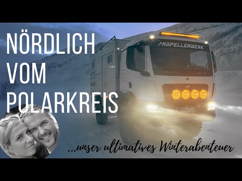 Expeditionsmobil   -31°- SCHNEE und EIS durch LAPPLAND zum NORDKAP 🇫🇮 Finnland 🇳🇴 Norwegen im Winter