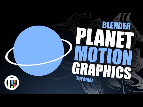 Blender 3.0 Eevee Tutorial - Planet Motion Graphic