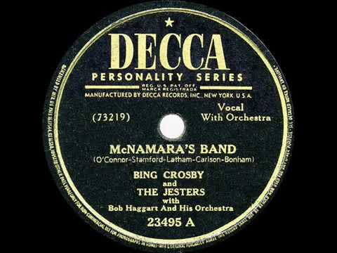 Bing Crosby & The Jesters -- McNamara’s Band  (1946)