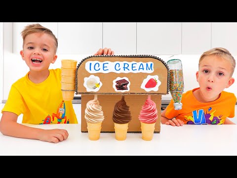 فلاد ونيكي يستمتعان مع أمي | فيديوهات مضحكة للأطفال