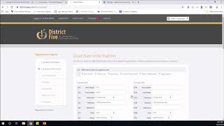 School District Five Choice Application On-line Tutorial (2020)