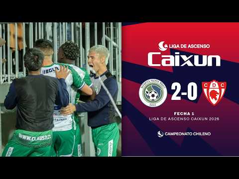 #LigadeAscensoCaixun | Deportes Puerto Montt 2 - 0 Deportes Copiapó | #Fecha1