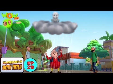 Motu Patlu Cartoons In Hindi |  Animated cartoon | Angry clouds | Wow Kidz