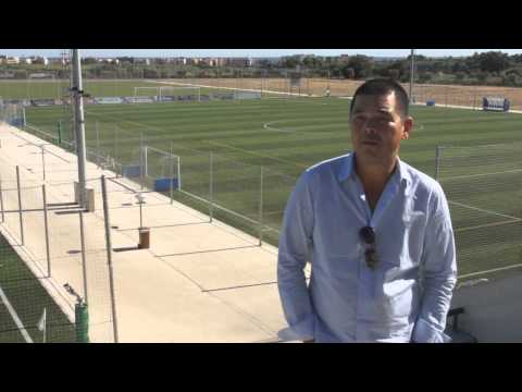 Informative video about CE Futbol Salou sport complex. Spain