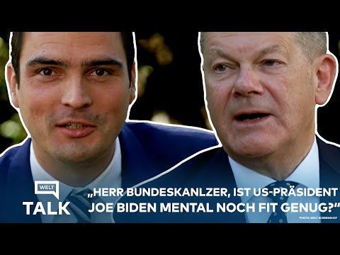 Video Thumbnail: WELT TALK SPEZIAL: Scholz exklusiv! Ist Joe Biden noch fit genug? Interview mit Jan Philipp Burgard