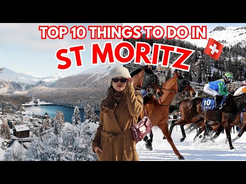 TOP 10 AKTIVITÄTEN IN ST. MORITZ, SCHWEIZ | White Turf, Glacier Express, Olympia Bob Run und mehr!
