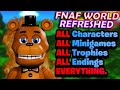 The FNAF World Refreshed Speedrun Where You Do EVERYTHING