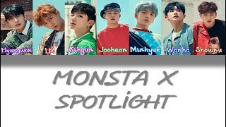 Monsta X - Spotlight [Color Coded Kan/Rom/English Lyrics]