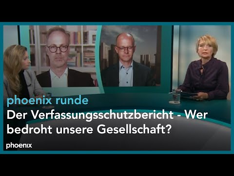 phoenix runde: Der Verfassungsschutzbericht - Wer bedroht unsere Gesellschaft?