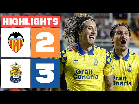 VALENCIA CF 2 - 3 UD LAS PALMAS I HIGHLIGHTS LALIGA EA SPORTS