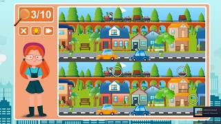 Viki Spotter: Megapolis, Level 18 Walkthrough, 1080p/60FPS.