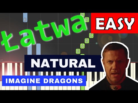 🎹 Natural (Imagine Dragons) - Piano Tutorial (EASY) 🎵 SHEET MUSIC 🎼
