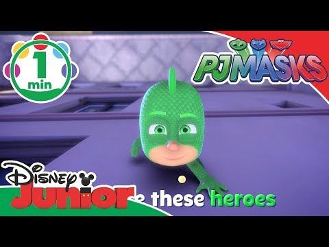 PJ Masks | Theme Song Sing-A-Long ???? | Disney Kids