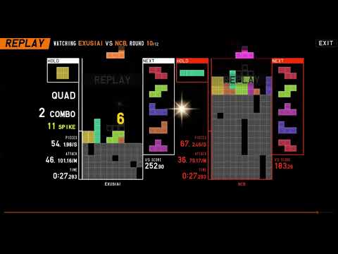 TETR.IO Tetra League | Exusiai vs NCB