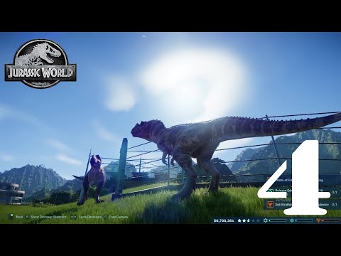 Jurassic world evolution gameplay walkthrough part 4