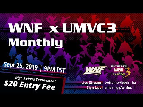 WNF 3.8 UMvC3 High Rollers Tournament!!