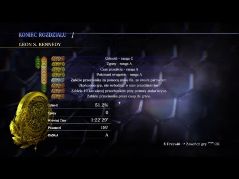 Zagrajmy w Resident Evil 6 HD 720P PL PS4 ODC 2