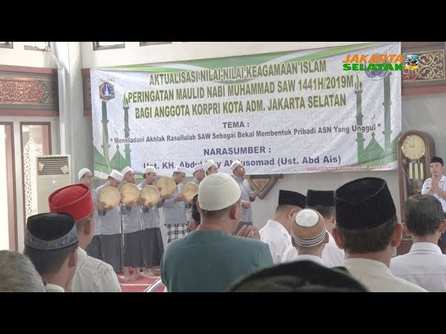 Aktualisasi Nilai Nilai Keagamaan Islam memperingati Maulid Nabi Muhammad SAW 1441H